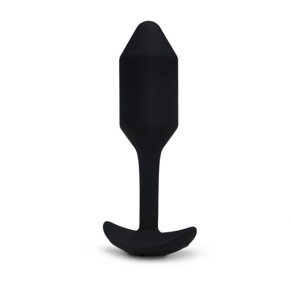 Combine the feeling of fullness and vibrations to experience... B-Vibe - Vibrating Snug Plug 2 - Black photo-3