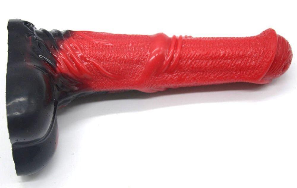 Huge horse dildo &n... FAAK - Horse Dildo - Red/Black photo-15