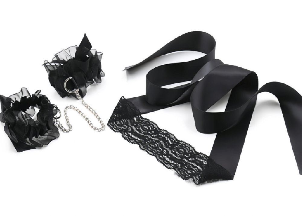 KR - Abnormal Lace Set KRW-170 - Black photo-5