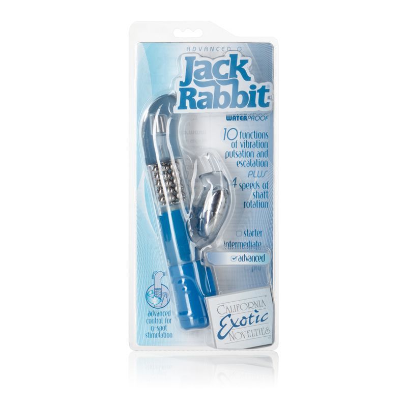 The sleek and ultra smooth Advanced G Jack Rabbit vibe is th... CEN - Advanced G Jack Rabbit - Blue photo-6