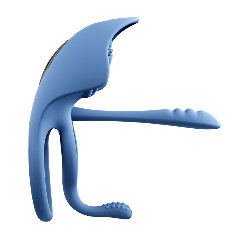 SVAKOM - Barzillai APP Cockring & Couple Vibrator - Blue