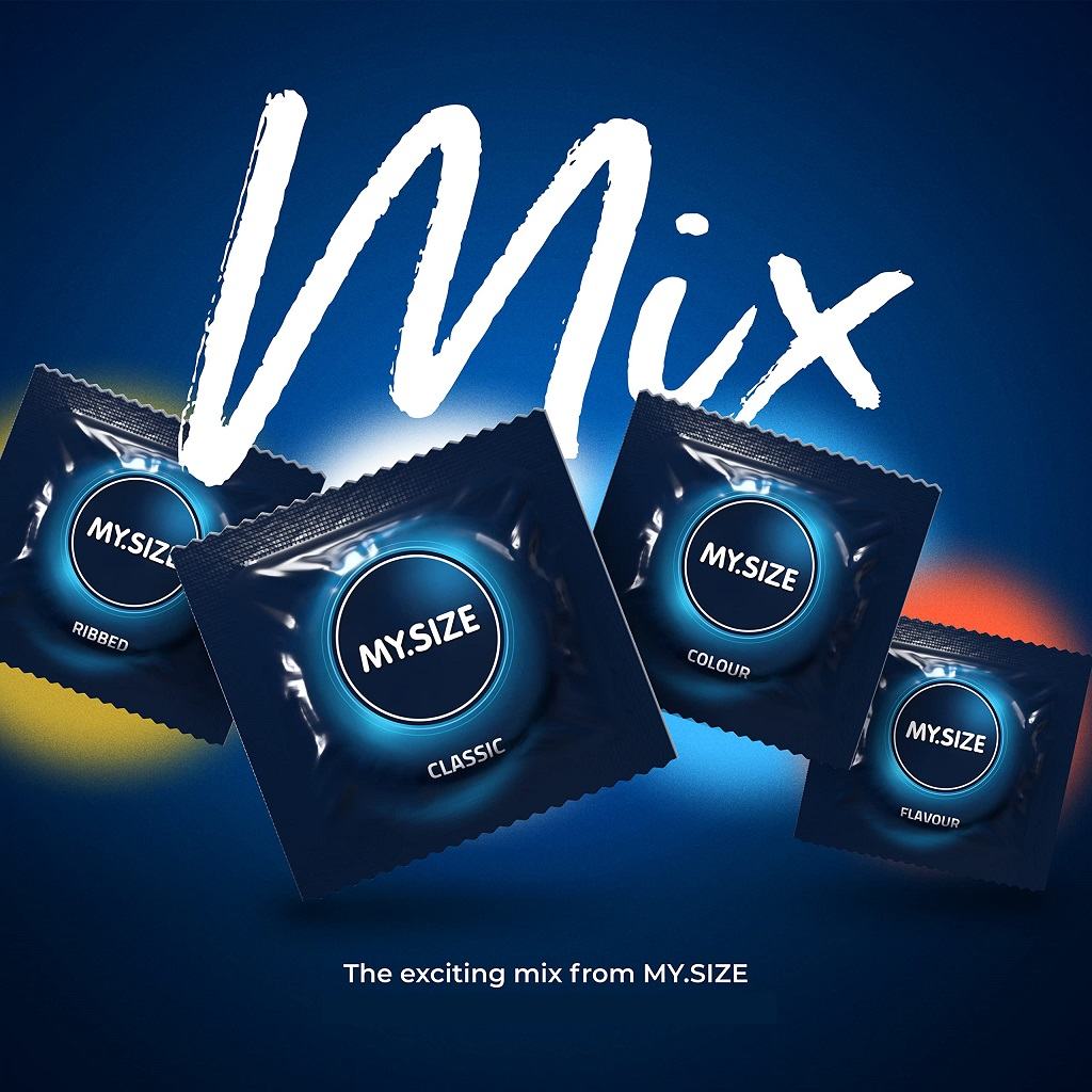 My.Size - Mix Condoms 57mm 10's Pack
