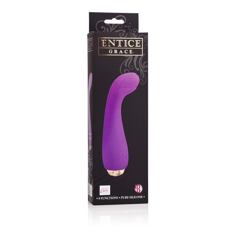 This seductive massager features eight exciting functions of... CEN - Entice Grace G-spot Massager - Raspberry photo-5