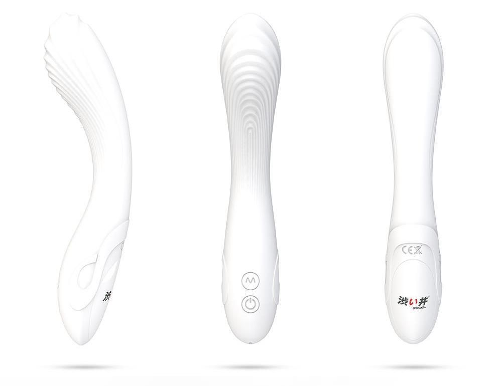 Surrender to the supreme sensations of vibrators, a heavenly... Drywell - Bending Vibrator - White photo-3