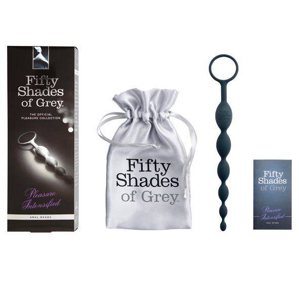 Enjoy more intense orgasms than you ever dreamed possible wi... Fifty Shades of Grey - Anal Beads - Black photo-5