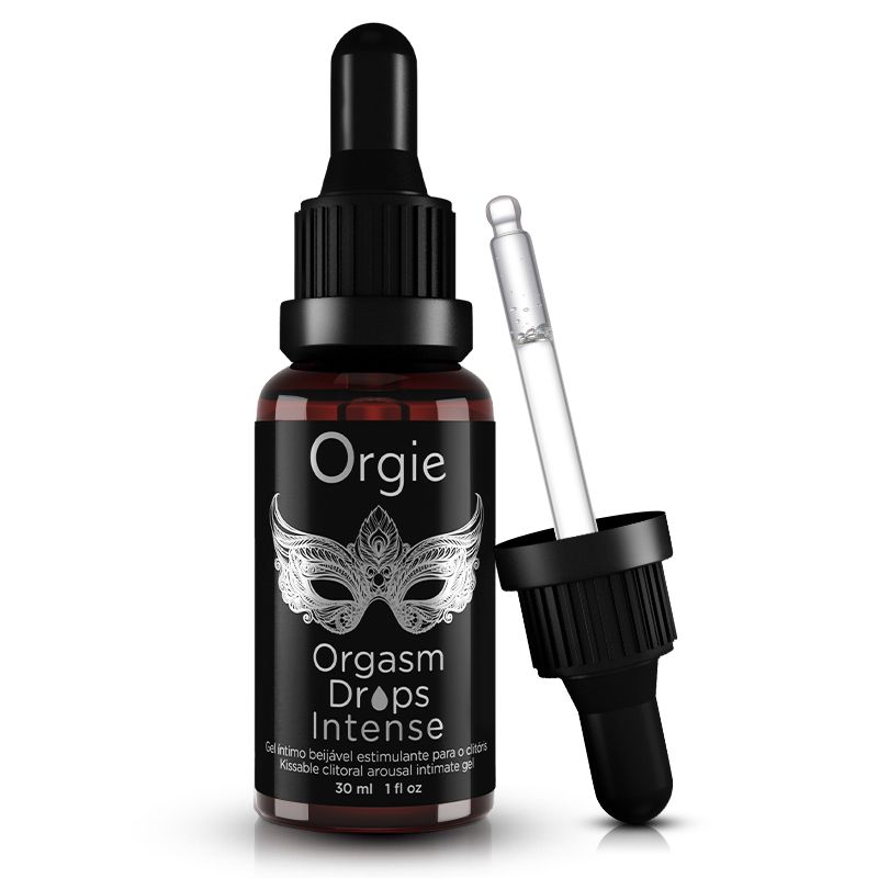 Clitoral arousing gel with vibrating and warming sensations.... Orgie - Orgasm Drops Intense - 30ml photo-3