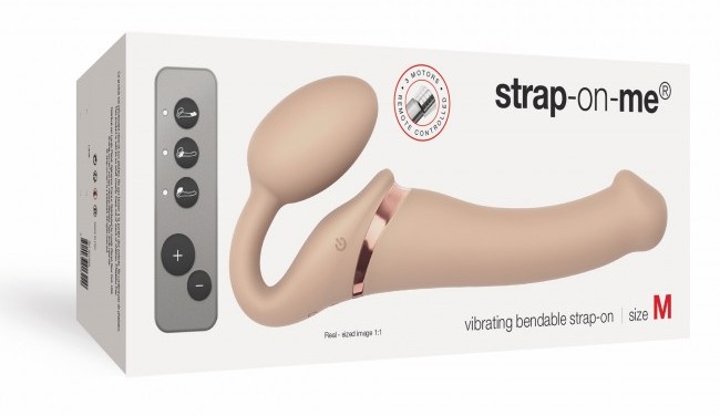 Open gateway to amazing orgasms together.
Great opportunity ... Strap-On-Me - Vibrating Strap On M - Vanilla photo-11
