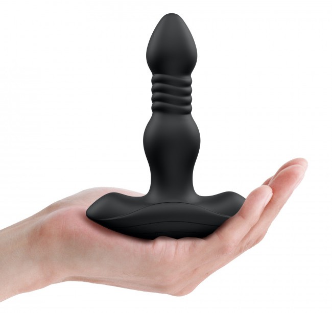 Meet DEEP STORMER, the techy thrusting plug designed for con... Dorcel - Deep Stormer Vibro Plug - Black photo-2