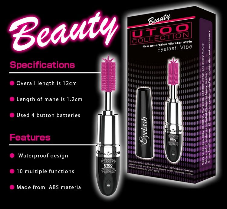 UTOO beautiful girls series 10 frequency eyelashes vibrating... UTOO - Speed Eyelash Vibe photo-5