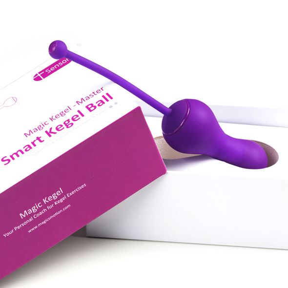 One toy that has it all! Experience hours of playtime fun wi... Magic Motion - Master Smart Kegel Ball - Purple photo-8