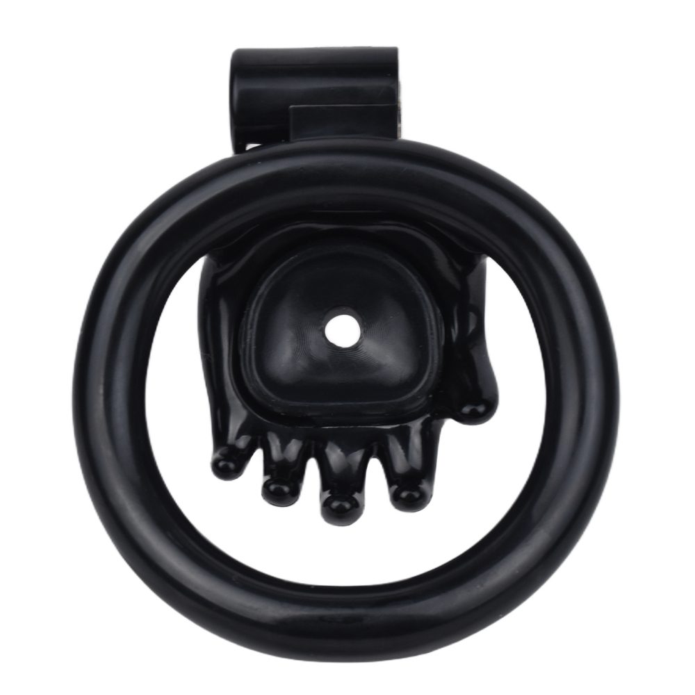 Material: Resin
Cage high: 32mm  ... FAAK - Hand Shaped Resin Chastity Cage - Black photo-2