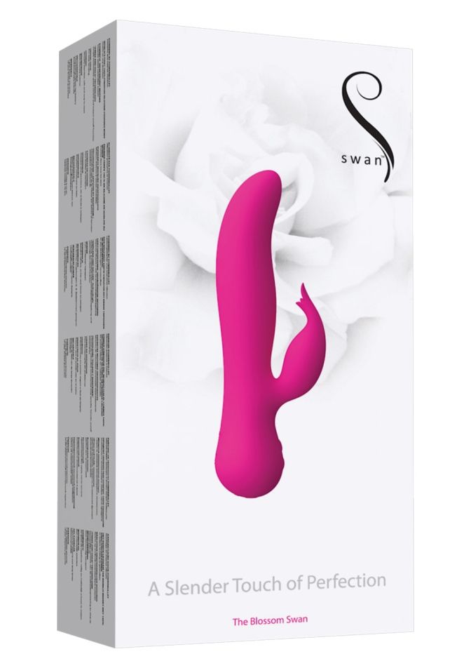 Blooming with passion, the Blossom Swan has emerged with a d... Swan - The Blossom Swan Vibrator - Pink photo-6
