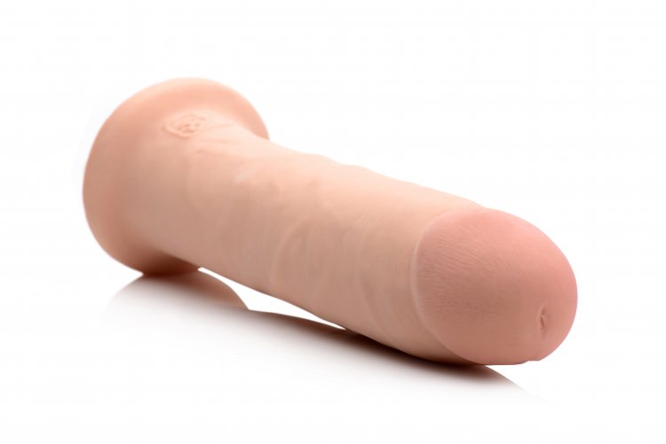 You will need two hands to count the inches of this massive ... USA Cocks - 10" Ultra Real Dual Layer Dildo - Flesh photo-5