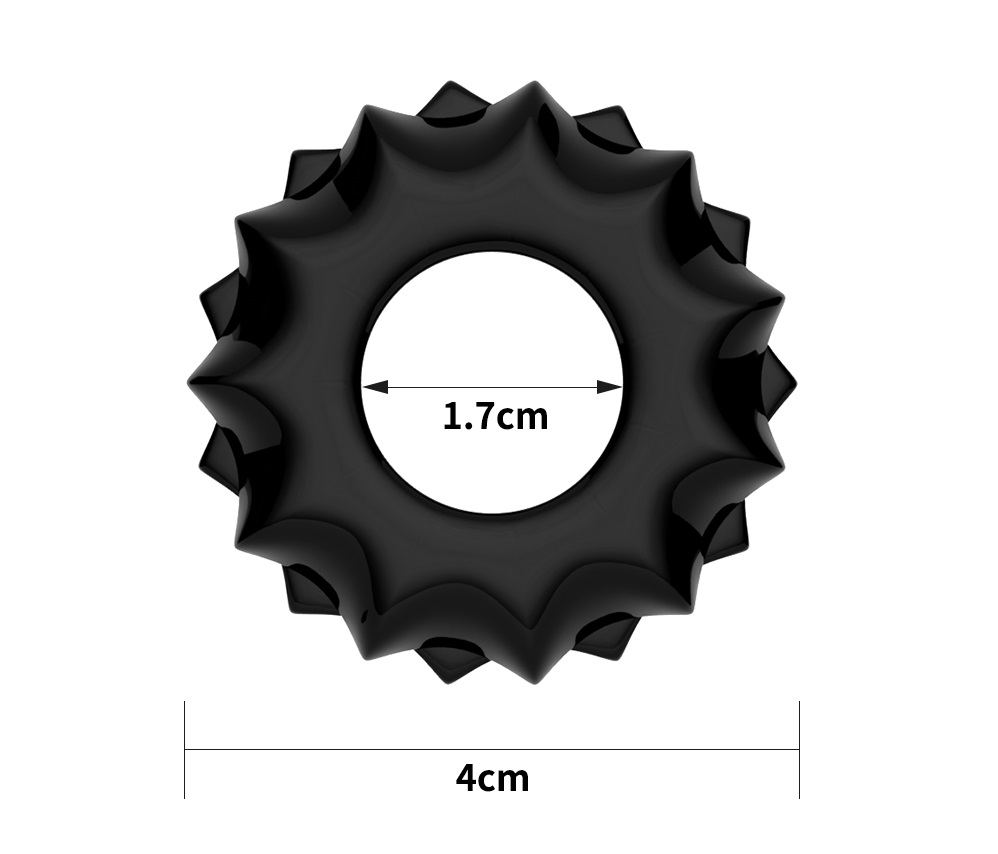 Lovetoy Power Plus cockring can power up your performance an... Lovetoy - Bottle Top Ring - Black photo-5