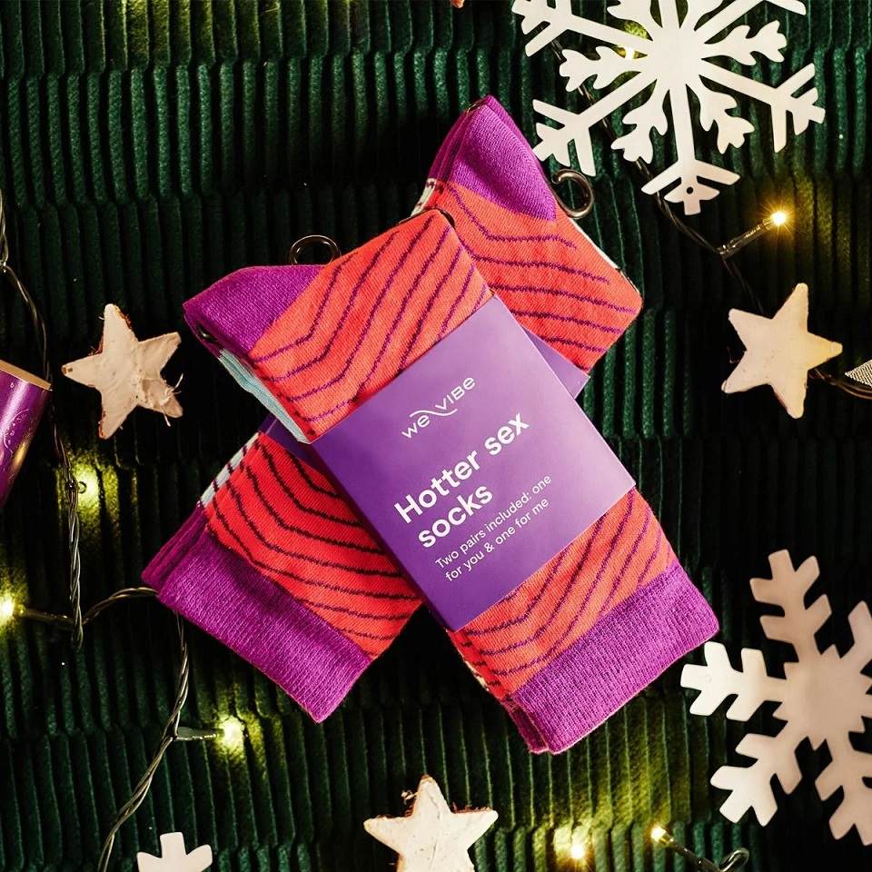 We-Vibe Tease Please Hotter Sex Socks: Two pairs included: o... (G) We-Vibe - Tease Please Socks photo-2
