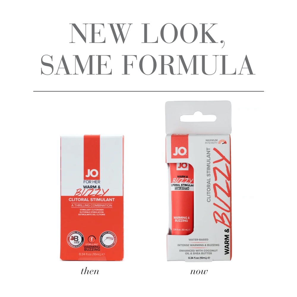 JO® WARM & BUZZY is formulated to be the complete sensation ... JO - Warm and Buzzy Clitoral Stimulant for Her - 10ml photo-7