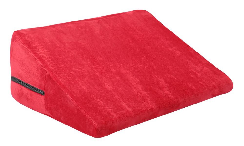 Shaped in ramp, this pillow makes every new sex position eas... MT - Sex Position Pillow Small - Dark Red photo-3