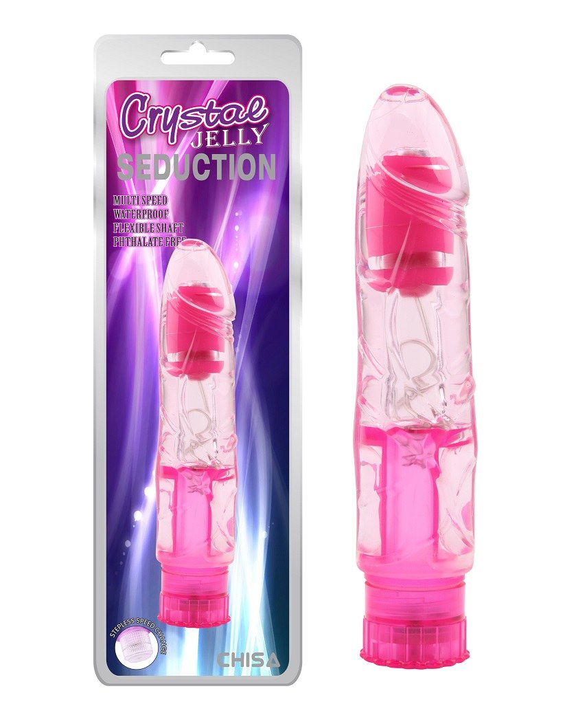 Multi-Speed Vibrations, Waterproof, Phthalate Free.
Battery... Chisa - Seduction Jelly Vibe - Pink photo-3