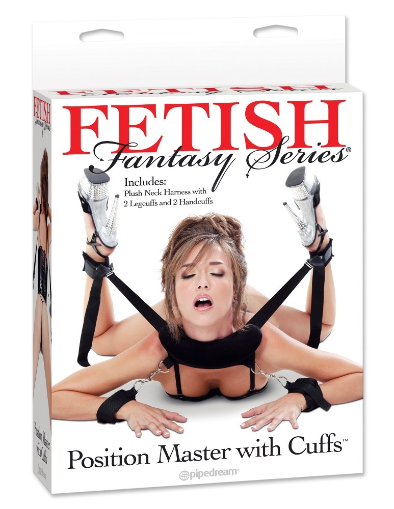 Let your imagination take you beyond your physical limits wi... Fetish Fantasy - Position Master w Cuffs - Black photo-8