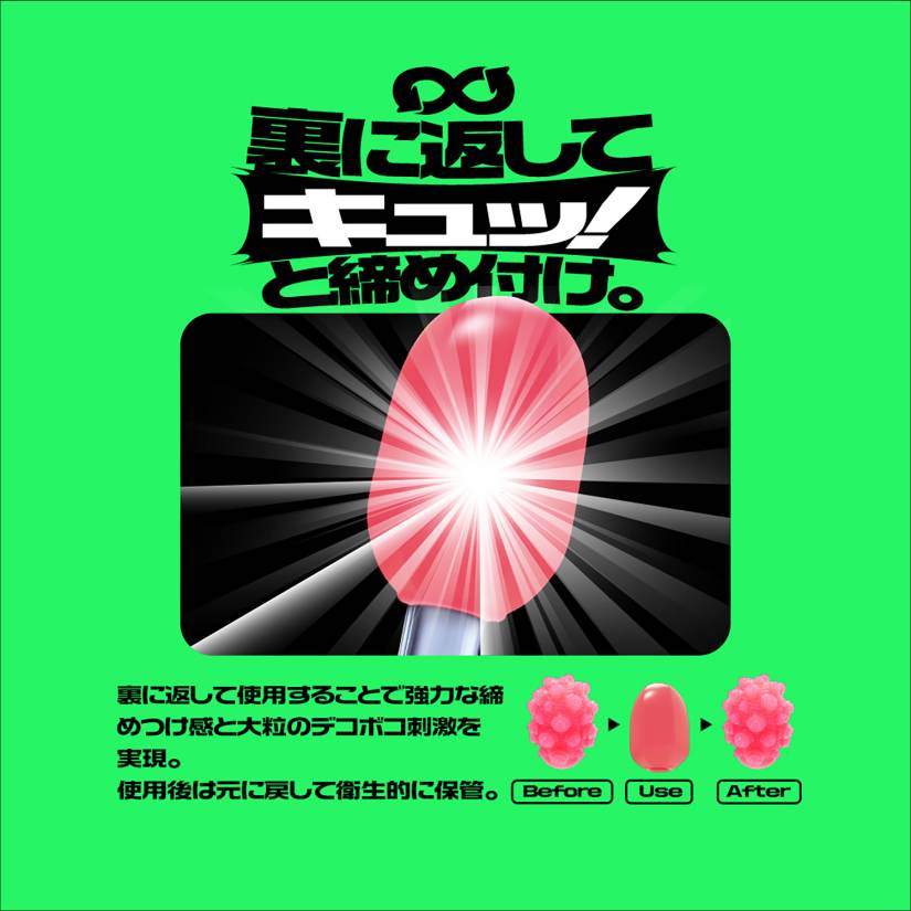 Men's Max - Qutto Cube Wetch Masturbator - Green 照片-3