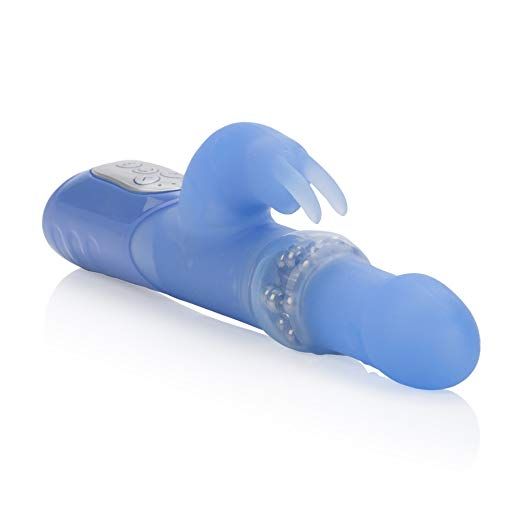 The luxurious Premium Silicone Jack Rabbit is the ultimate c... CEN - Premium Silicone Jack Rabbit - Blue photo-4
