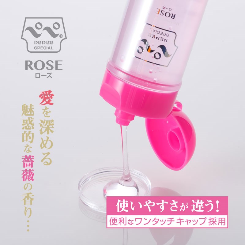 The scent deepens love.
The language of flowers is the rose ... Pepee - Rose Special Lube - 360ml photo-2