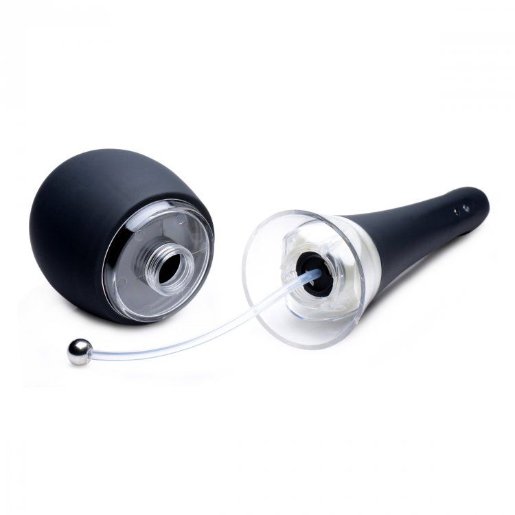 Cleaning out just got a little easier... and a little more f... CleanStream - Electric Auto-Spray Enema Bulb - Black photo-4