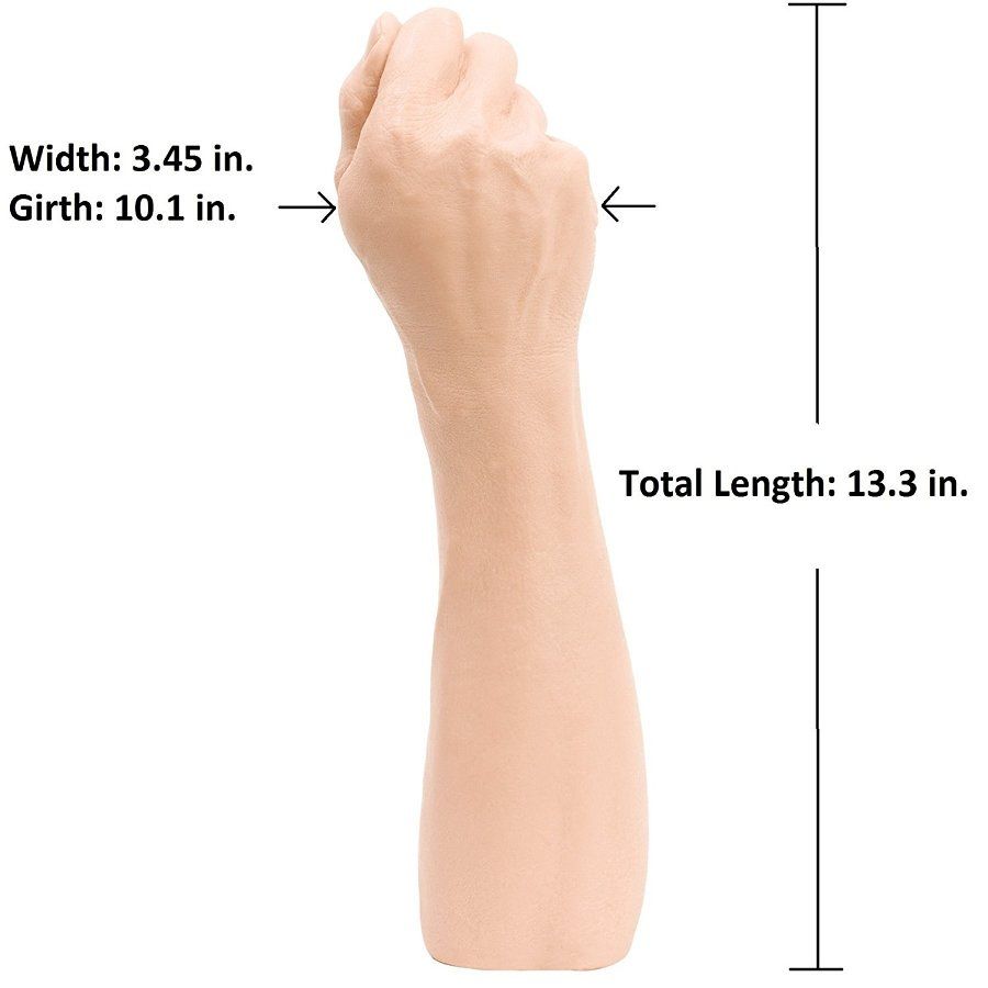 Doc Johnson - 拳交專用初階仿真拳頭 照片-5