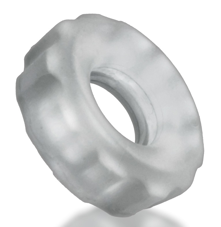 Hunkyjunk SuperHuj pack of 3 cockrings in white ice. These H... Hunkyjunk - Super Huj C-Rings - White photo-3