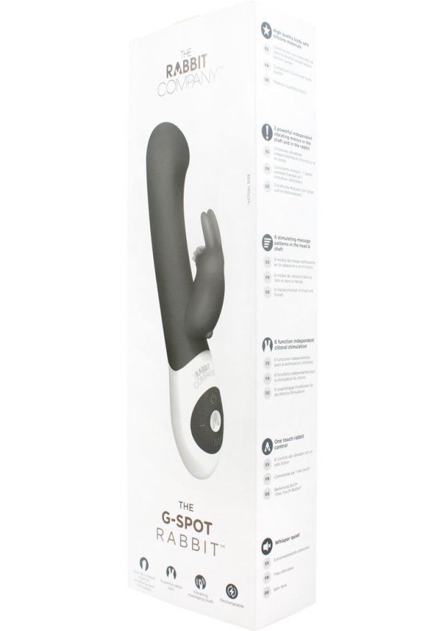 Ladies, looking for a surefire way to experience all the ple... TRC - The G-Spot Rabbit - Grey photo-2