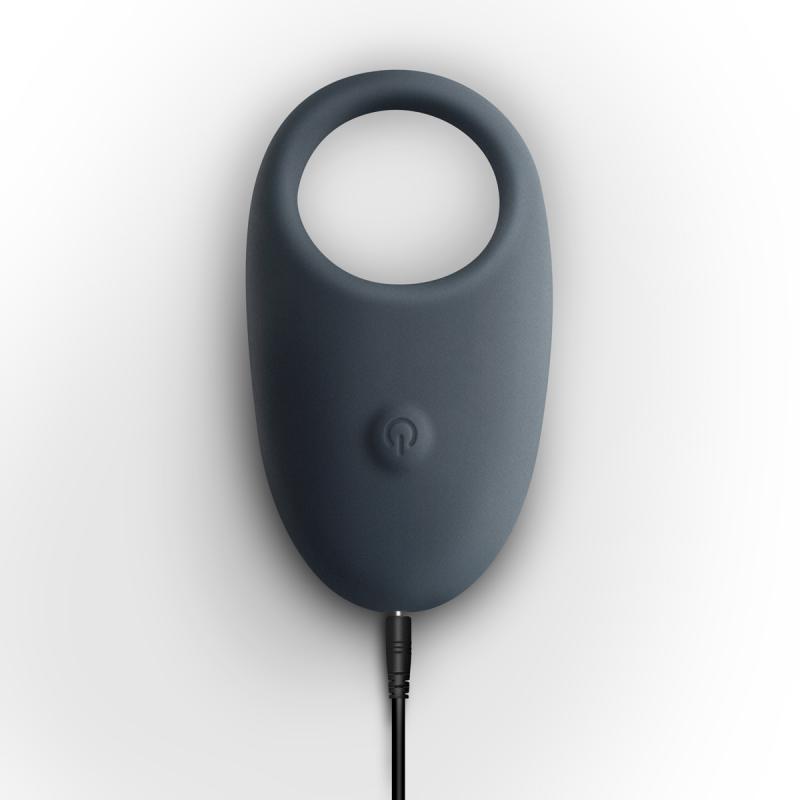 Enjoy a long-lasting erection and intense stimulation with t... Boners - Vibro Cock Ring - Black photo-7