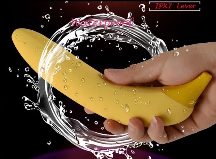 This vibrator is made of medical silicone, which has passed ... Aimec - Banana Shaped Vibrator photo-9