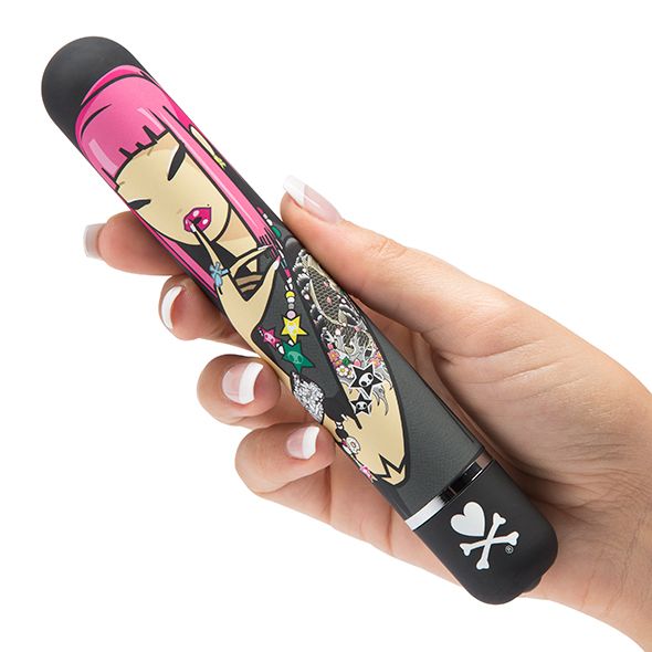 Turn the kaleidoscope and peep inside with tokidokis classic... Tokidoki - Classic Vibrator - Black Pink - Lipstick Woman photo-2
