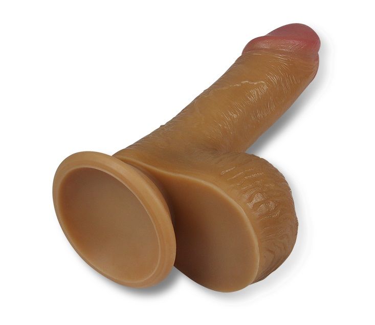 Built to deliver the most lifelike satisfaction, Luca from L... Lovetoy - 6.3" Dual Layered Nature Cock Luca - Flesh photo-5