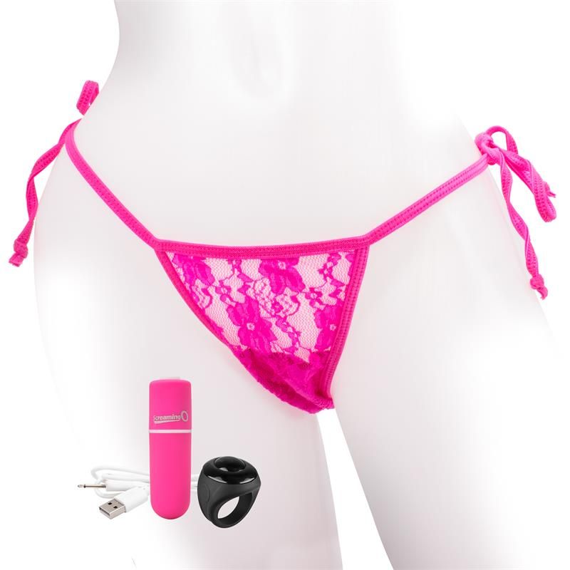 My Secret Screaming O Charged Panty is a remote-controlled 1... The Screaming O - Charged Remote Control Panty Vibe - Pink photo-3