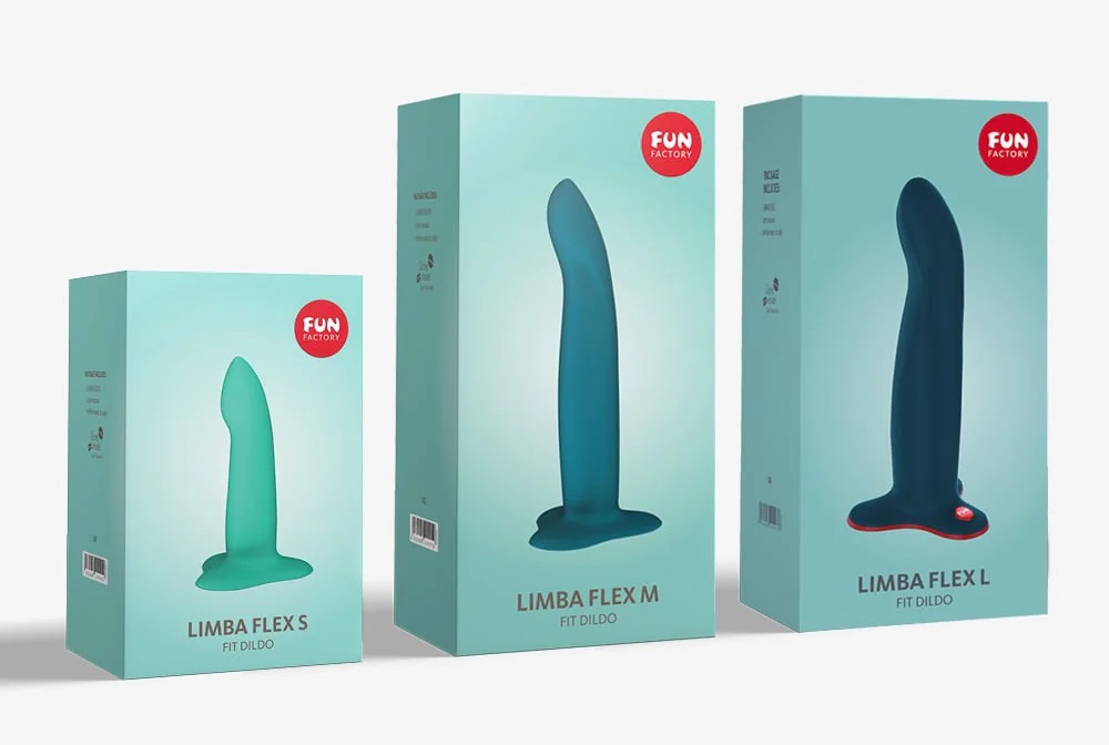 每個人的身體都是不同的,而每次發生性關係時也是如此。這就是 LIMBA FLEX 可彎曲以保持各種形狀和角度的原因 - ... Fun Factory - Limba Flex 可彎曲假陽具 M - 湖綠色 照片-14