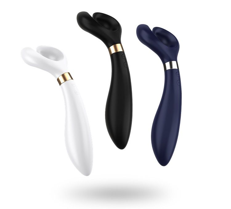 This sensual non-gendered go-to device allows in-the-moment ... Satisfyer - Endless Fun Multi-Use Vibrator - Blue photo-8