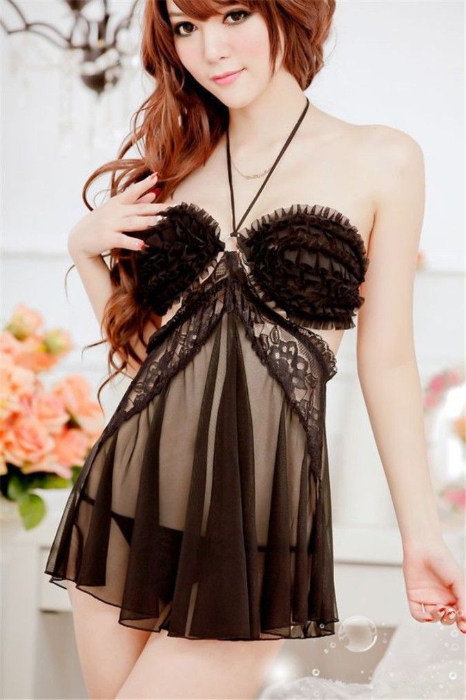 SB - BabydollDress A231 - 黑色 SB - BabydollDress A231 - 黑色 照片-4