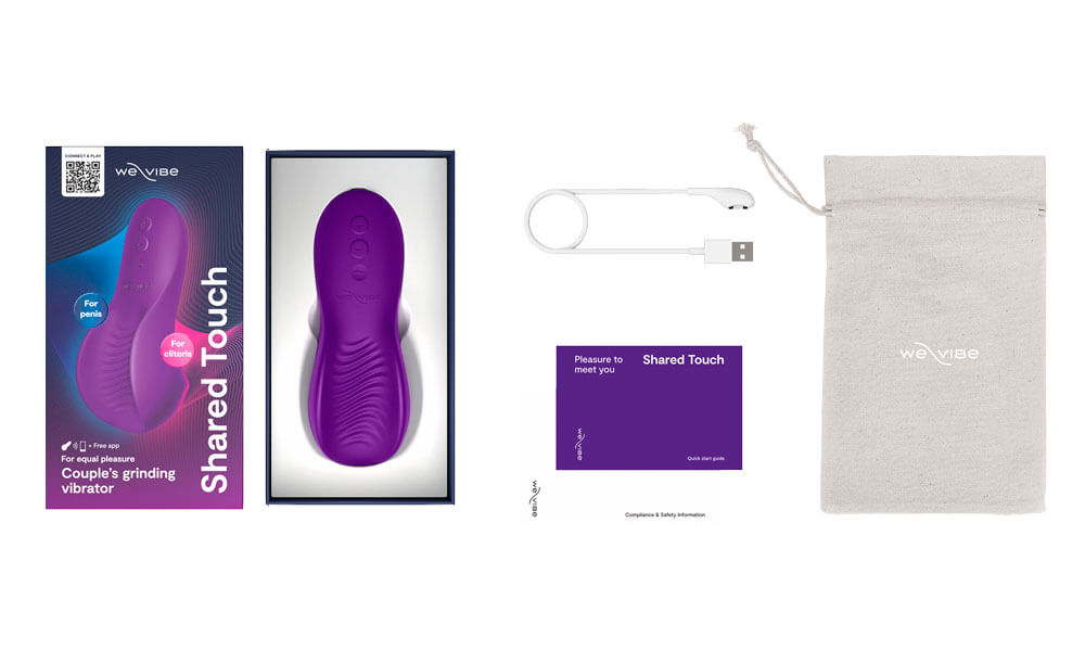 We-Vibe - Shared Touch Vibrator - Purple photo-13