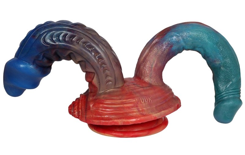 U-shaped double-headed simulation penis, tenacious vitality ... FAAK - Tenacious Double Dildo - Ambilight photo-13