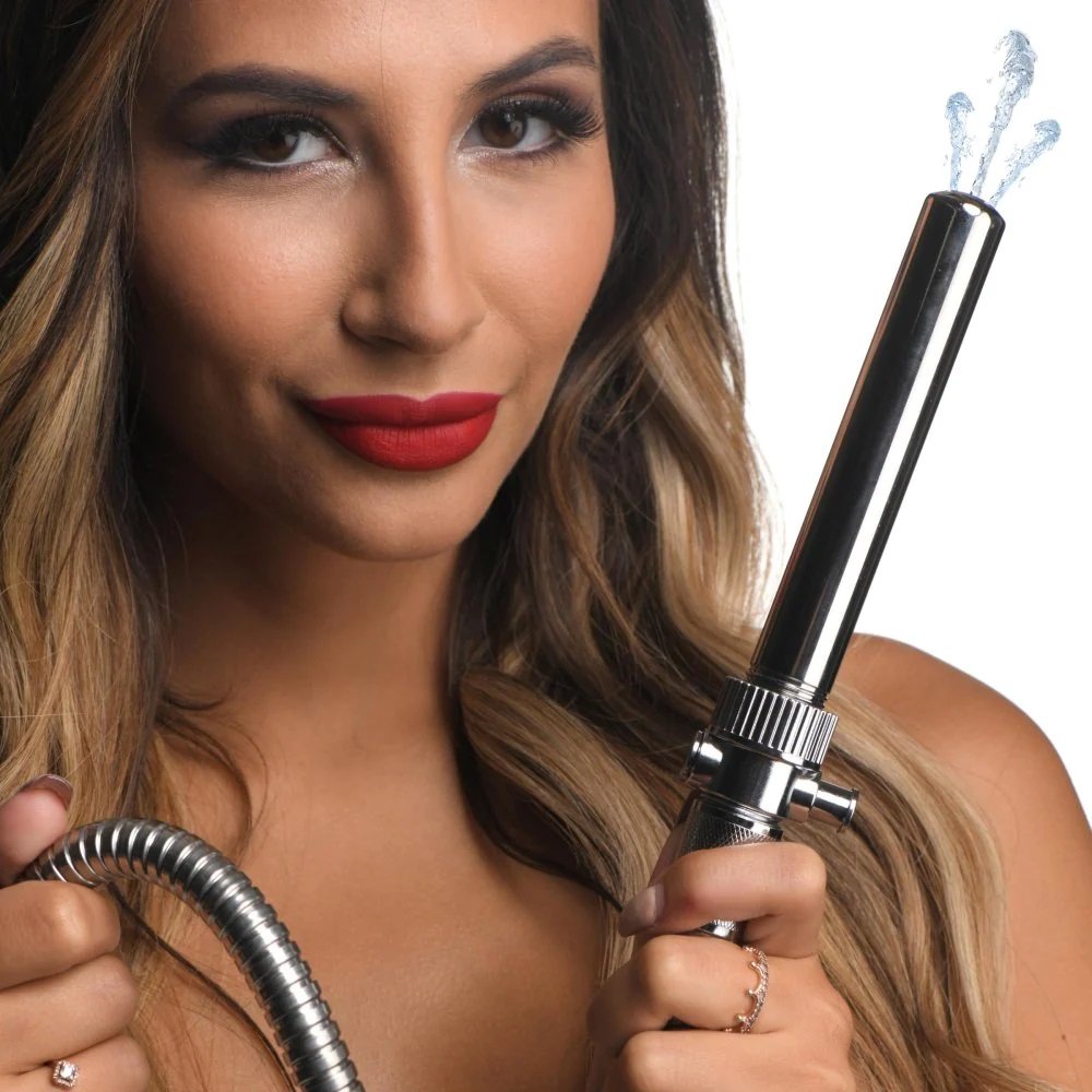 Enjoy satisfying douching with this enema nozzle and push va... CleanStream - Enema Nozzle w Valve photo-2