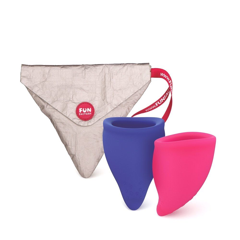 Menstrual cup: your hassle-free period.
Never ask a str... Fun Factory - Fun Menstrual Cup Explore Kit photo-2