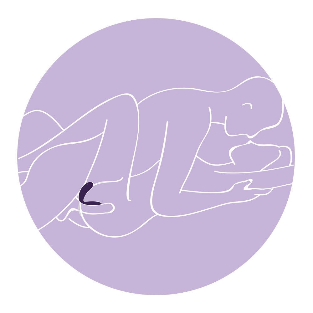 The Partner Plus remote provides more intense stimulation du... Partner - Plus Remote Couples Massager - Purple photo-7