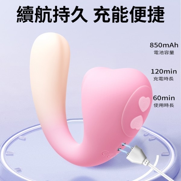 Dual stimulation for internal and external pleasure
3-freque... Erocome - Elephant Swing Dual Vibrator - Yellow photo-6