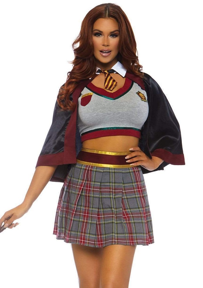 Leg Avenue - Spellbinding School Girl Costume - L photo