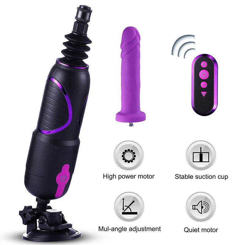 The Hismith Premium Travel Fuck Machine 2.0 may be small in ... HiSmith - Pro Traveler Sex Machine 2.0 - Purple photo-8