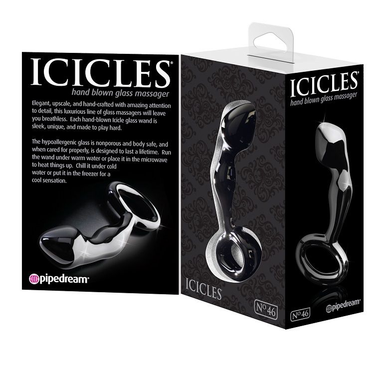Icicles - Massager No.46 - Black photo-3