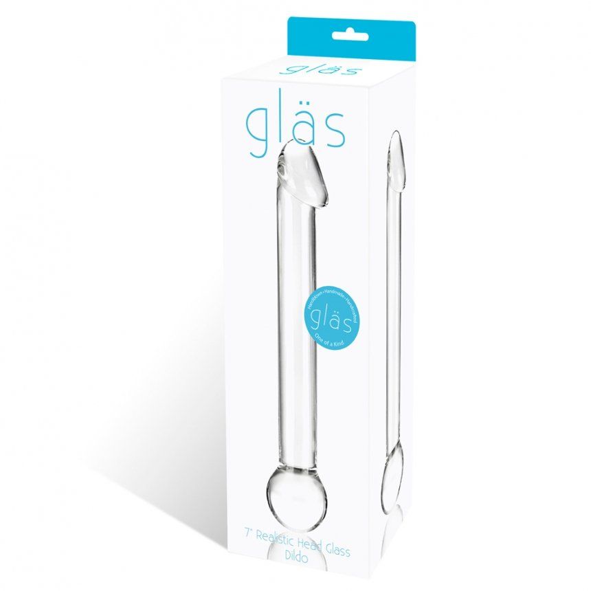 Glas - G-Spot 7″ Curved Glass Stimulator photo-2