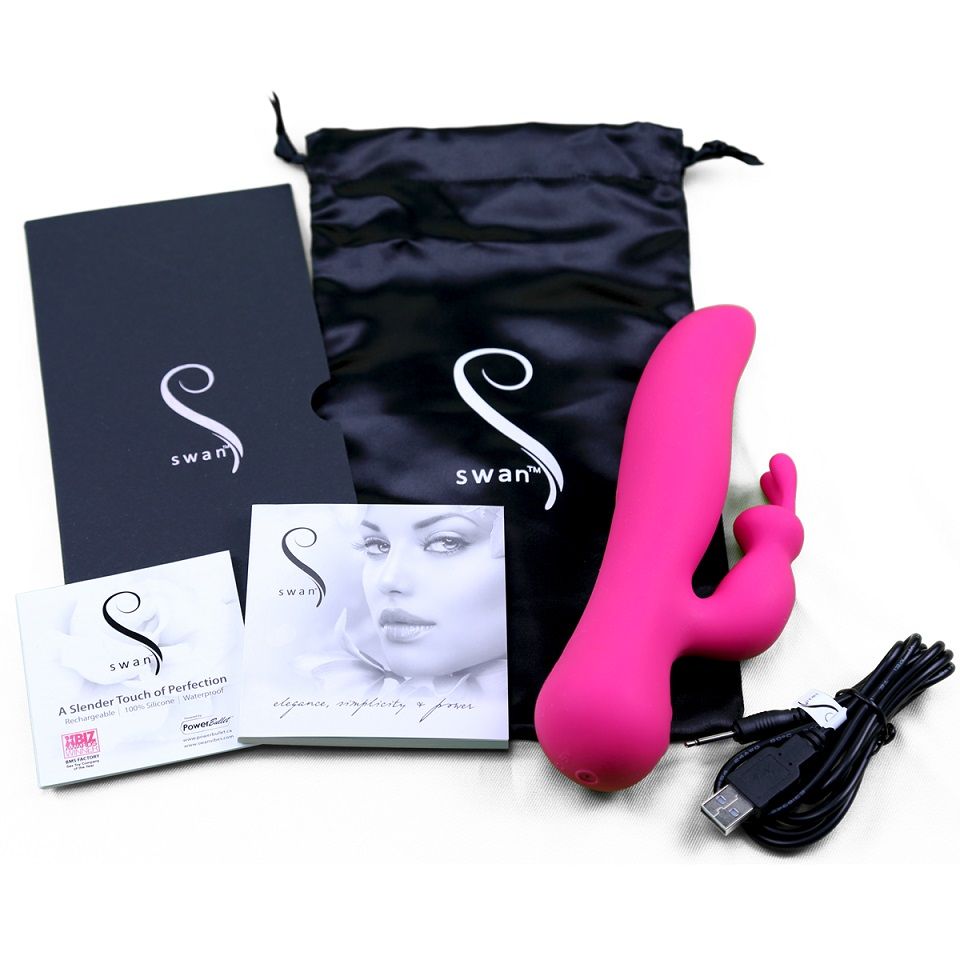 The Love Swan is prepared to show you its undying attention,... Swan - The Love Swan Vibrator - Pink photo-7
