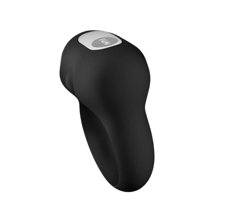 Penis ring with vibration for shared climax experience. Stea... Fun Factory - Steady Vibro Ring - Black photo-4